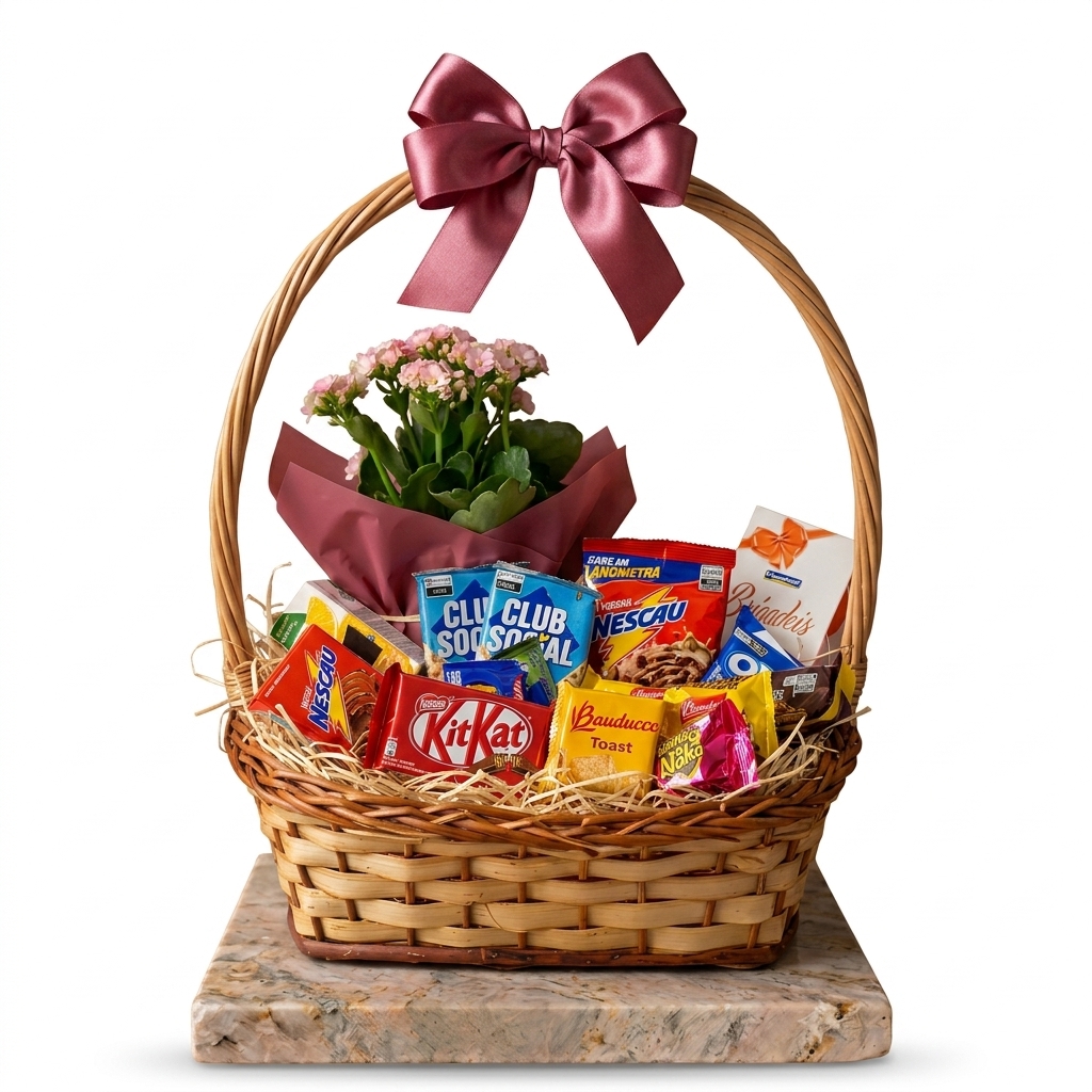 Cesta Caf� & Chocolates Sweet Morning