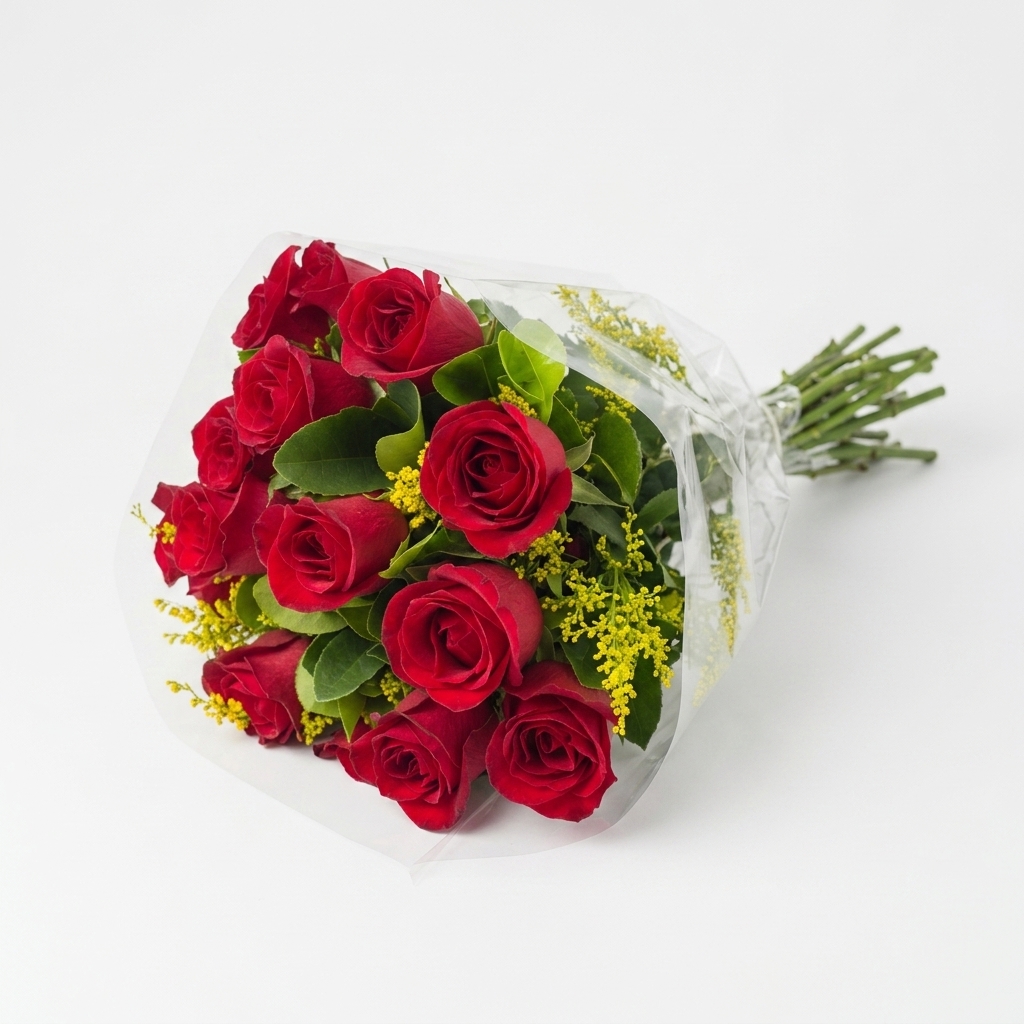 Buqu� 17 Rosas Vermelhas
