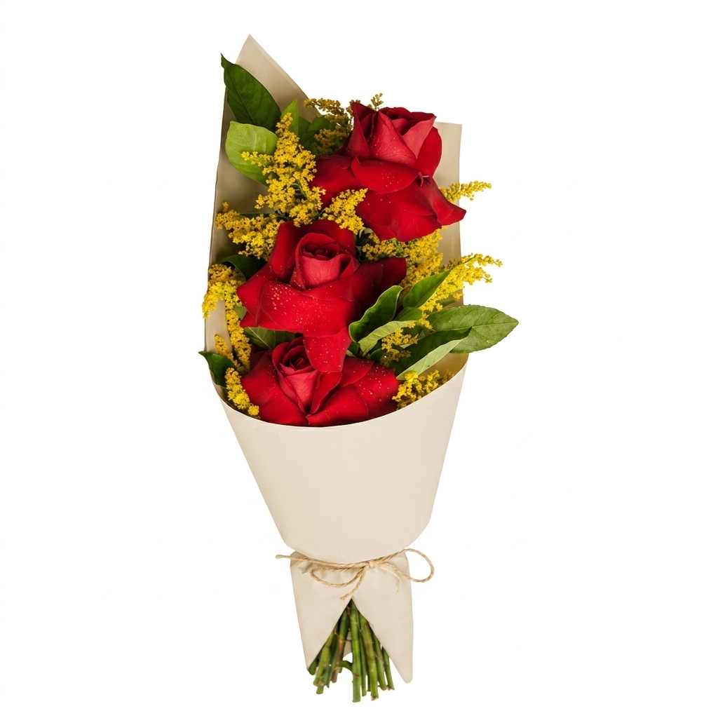 Ramalhete 3 Rosas Importadas