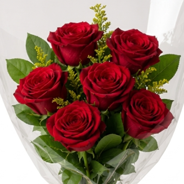Buqu� com 06 Rosas Importadas