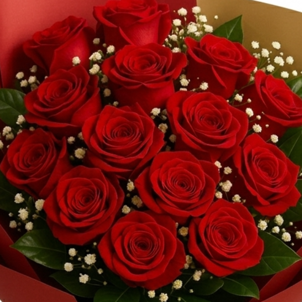 Bouquet Amor Supremo 15 rosas Colombianas