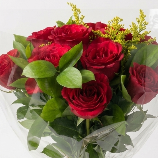 Buqu� Cl�ssico 12 Rosas Vermelhas Importadas